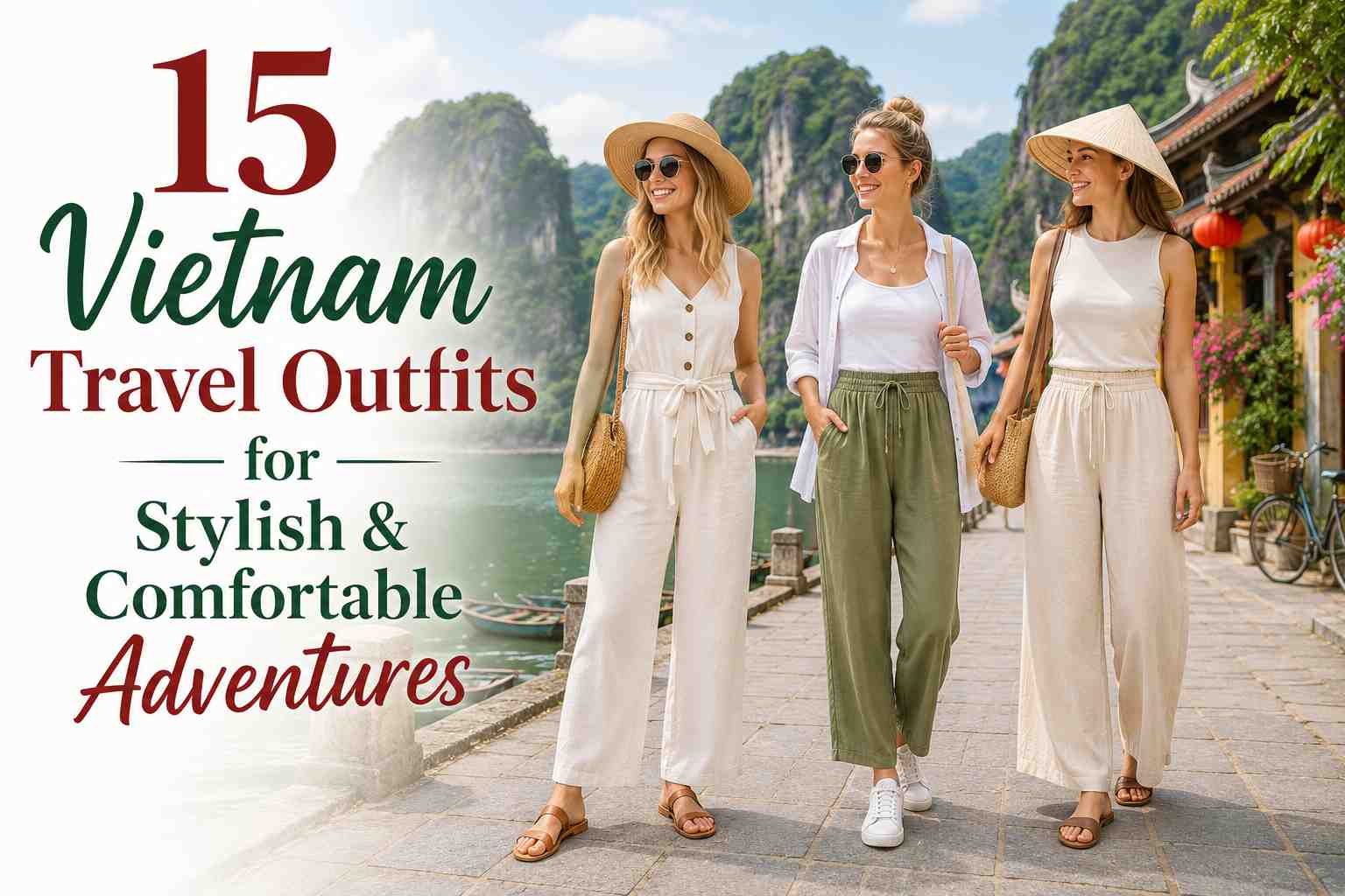 15 Vietnam Travel Outfits for Stylish & Comfortable Adventures