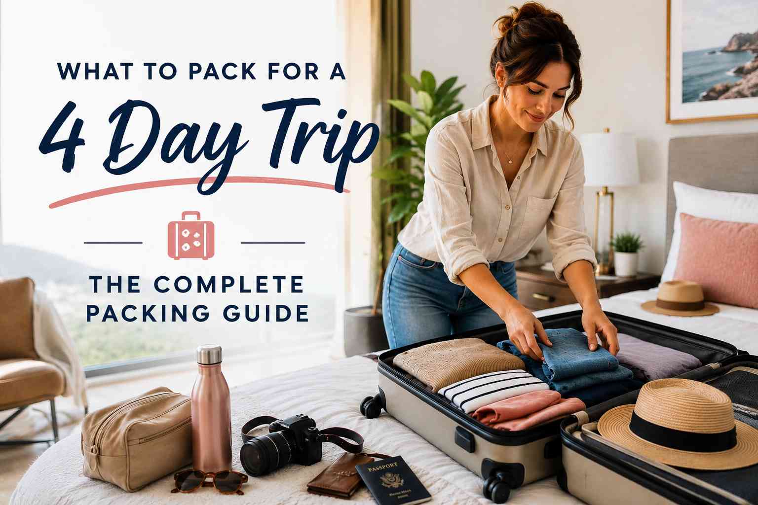 What to Pack for a 4 Day Trip: The Complete Packing Guide